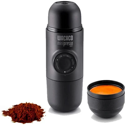 Afbeelding van Wacaco Minipresso GR Portable Espresso Machine zwart MINI