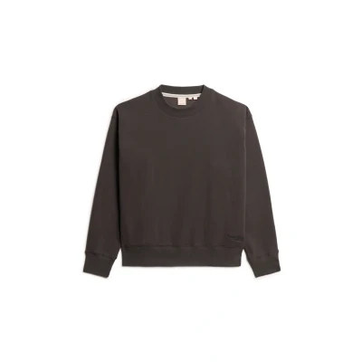 Afbeelding van Superdry Essential LOGO Sweater, Dames, Maat: 42, Bison black