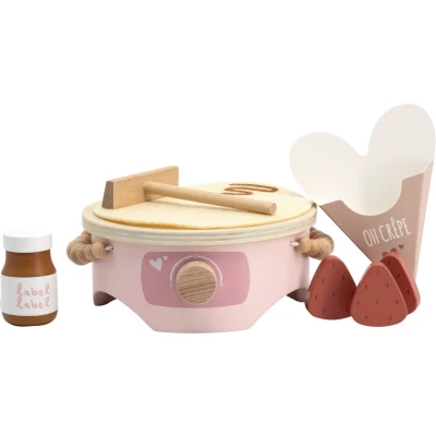 Afbeelding van Label Roze Houten Crepe Maker LLWT 34710