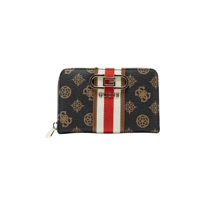 Afbeelding van Portafoglio donna Guess Nelka SLG mocha logo AS24GU40 PG930740 MARRONE