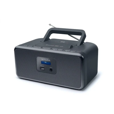 Afbeelding van Muse M 32DB Draagbare radio/CD speler met DAB+, USB en bluetooth, zwart