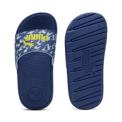 Afbeelding van Puma cool CAT 2.0 Poised RACE Badslippers voor kinderen, Maat: 29, Blue crystal lemon sherbert weather Kunststof