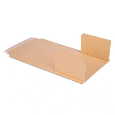 Afbeelding van verpacking Boekverpakking 500 stuks zelfklevend, 217 x 155 10 50 mm, universele wikkelverpakking