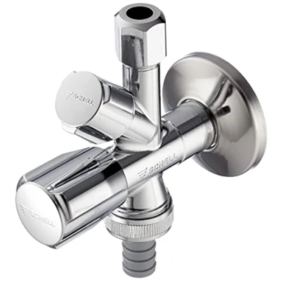 Afbeelding van Schell Comfort hoekstopkraan met RV, ASAG (chroom)