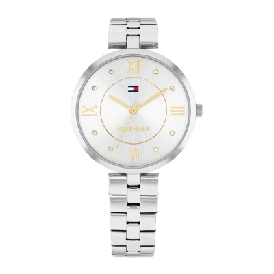 Afbeelding van Tommy Hilfiger dames Ella horloge TH1782683 in de kleur Zilver