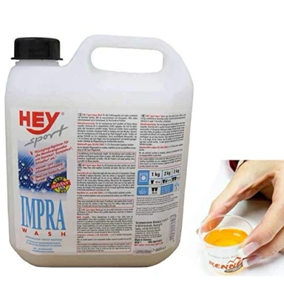 Afbeelding van Hey Sport IMPRA Wash In vloeibaar impregneermiddel impregneerwasmiddel voor textiel zoals Goretex, SyMPATEX 2,5 l
