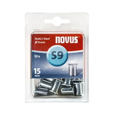 Afbeelding van Novus Blindklinkmoer M6 X 14,5mm, Staal 10 stuks 045 0046