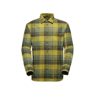 Afbeelding van Mammut Trovat Longsleeve Overhemd, Heren, Maat: Small, Aura dark marsh
