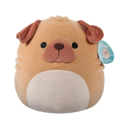 Afbeelding van Squishmallows Morton de bruine Shar Pei hond 30 cm Squishmallow 2024 Original