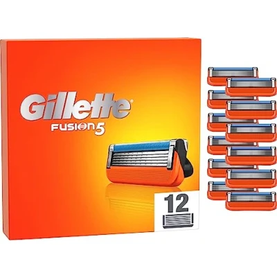 Afbeelding van Gillette Fusion5 Scheermesjes Voor Mannen 12 Navulmesjes