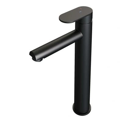 Afbeelding van Brauer BlackEdition Wastafelmengkraan opbouw hoog model C mat zwart