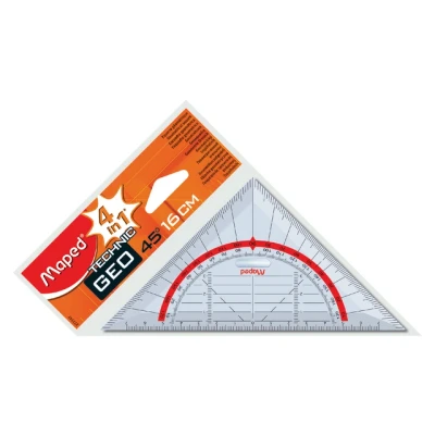 Afbeelding van Geodriehoek Maped Geometric 26cm
