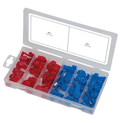 Afbeelding van KS Tools 970.0570 Aftakconnector Rood, Blauw 50 onderdelen