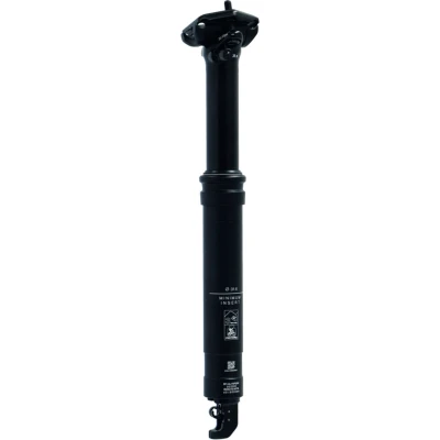 Afbeelding van XLC SP S14 Zadelpen 30.9 x 322 mm Setback: 0 Verend Dropper Remote (80 mm) Aluminium Zwart
