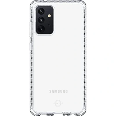 Afbeelding van Samsung Galaxy A72 Hoesje Siliconen en TPU (zacht) Itskins Softcase/Backcover Transparant Telefoonhoesje Shockproof/Valbescherming