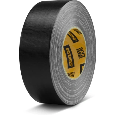 Afbeelding van DEFENDER by Adam Hall EXA TAPE B 50 ERGO CORE DTEXAB50 Plakband Zwart (glanzend) (l x b) m mm 1 stuk(s)