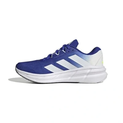 Afbeelding van adidas Heren Questar 3 hardloopschoenen, Lucid Blue/FTWR White/Lucid Lemon, maat 36 UK, Lucide Blauwe Ftwr Witte Citroen, 6 UK
