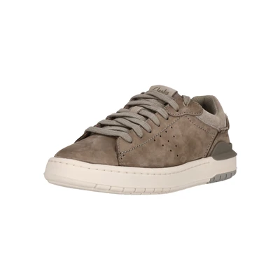 Afbeelding van Clarks COURTLITE2 RUN Sneakers laag, Heren, Maat: 45, Grey Nubukleer