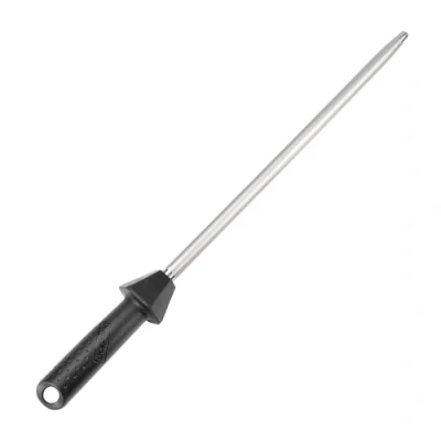 Afbeelding van Sharpeak (een merk van SHARPAL) 110R Totaal 45 cm/Staaflengte 30 cm Monokristallijne Diamanten Slijpstaaf, Extra Fijn 1200 Grit Met Ingebouwde Hoekgeleider, Keukenmessenslijper
