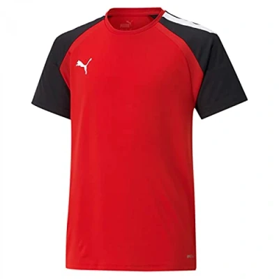 Afbeelding van Puma Teampacer Shirt Korte Mouw Kinderen Rood / Zwart Maat: 128