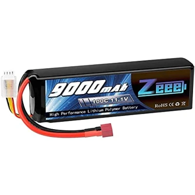 Afbeelding van Zeee 3S Lipo RC Accu 11.1V 9000mAh 100C Batterij met Deans T Connector voor Auto Truck Boot Truggy Hobby