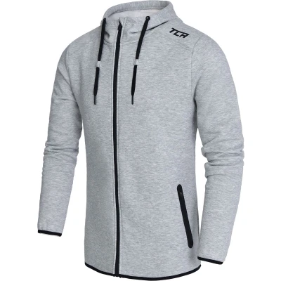 Afbeelding van Revolution Tech Hoodie met Ritszakken voor heren Quiet Shade Marl (Grijs)