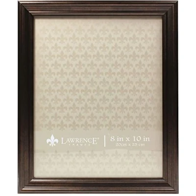 Afbeelding van Lawrence Frames 535580 Brons 8x10 Klassieke Gedetailleerde Olie Gewreven Fotolijst