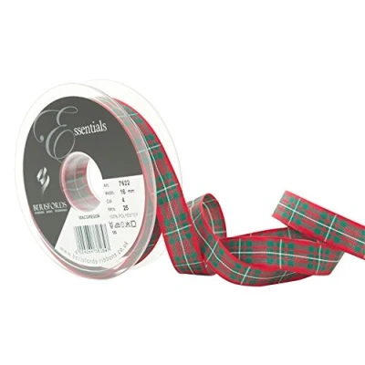 Afbeelding van Berisfords Polyester tartan, Macgregor, 10,4 x 2 cm