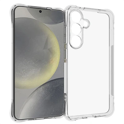 Afbeelding van Samsung Galaxy S25 FE Hoesje Siliconen en TPU (zacht) imoshion Softcase/Backcover Transparant Telefoonhoesje