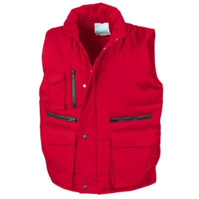Afbeelding van Result Lance bodywarmer/vest voor heren, met talrijke zakken, winddicht, waterafstotend, rood, XL