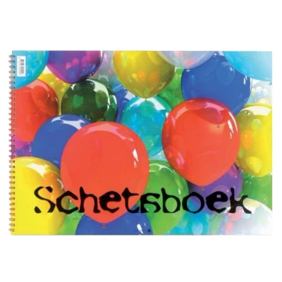 Afbeelding van Schetsboek Papyrus ballon A5 120gr 20vel