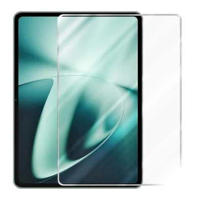 Afbeelding van Cadorabo Pantserfilm compatibel met OnePlus Pad in KRISTALHELDER Gehard (Tempered) display beschermglas 9H hardheid 3D Touch