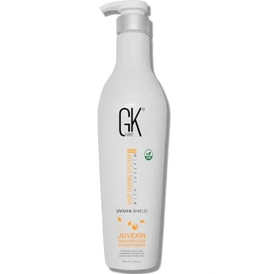 Afbeelding van GK HAIR Global Keratin Colored Shield Conditioner (22 Fl Oz/650ml) Diepreinigende Thermische Bescherming voor Gekleurd Droog Beschadigd Krullend Kroeshaar Parabeen Sulfaatvrij Unisex