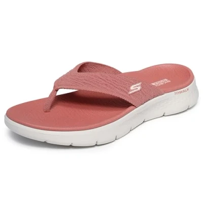 Afbeelding van Skechers O t g GO Walk Flex sandaal voor dames, Mauve Textiel, 40 EU