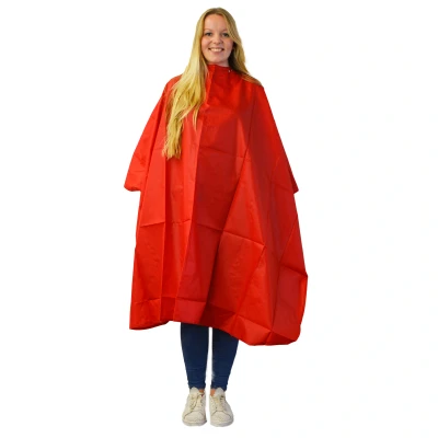 Afbeelding van Nebur Kapmantel Maxi Bright Red