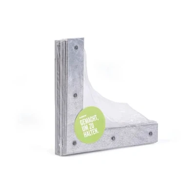 Afbeelding van Alberts 332877 Raamhoek sendzimir verzinkt 120 x 20 mm set van 12