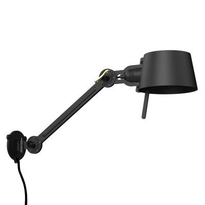 Afbeelding van Tonone Bolt Bed Sidefit Mirror wandlamp met stekker Smokey Black