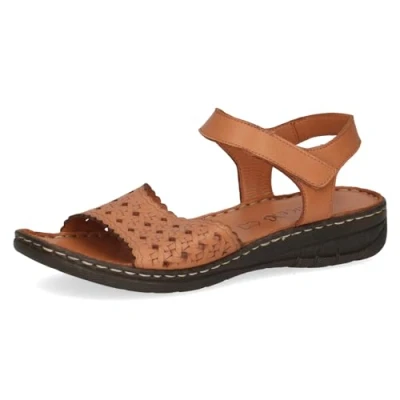 Afbeelding van CAPRICE Dames 9 28715 42 sleehak sandalen, Nappa, 37 EU