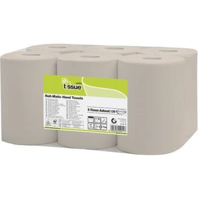 Afbeelding van E Tissue Handdoekrol 2 laags Mini matic 6 x 130 meter