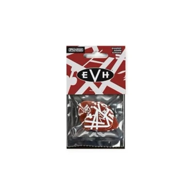 Afbeelding van Dunlop EVHP07 EVH® Shark Guitar Max Grip Picks .60 mm (6 stuks)