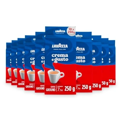 Afbeelding van Crema e Gusto Ground Coffee 250G (pakket van 10)