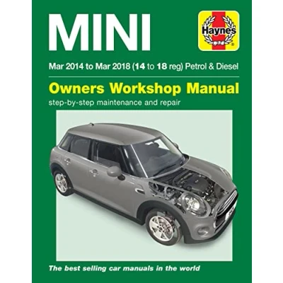 Afbeelding van Mini Petrol &amp; Diesel (Mar &#039;14 &#039;18) Haynes Repair Manual: Complete coverage for your vehicle