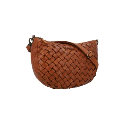 Afbeelding van Gusti Leder Clover Schoudertas, Dames, Maat: One Size, Hellbraun