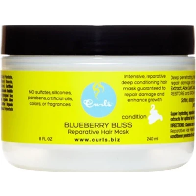 Afbeelding van Curls Blueberry Bliss Reparative Hair Mask 236ml