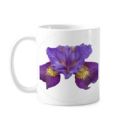 Afbeelding van Bloem Paarse Orchidee Plant Mok Aardewerk Keramische Koffie Porselein Cup Servies