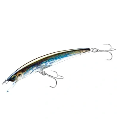 Afbeelding van Yo Zuri Crystal 3D Minnow drijvend kunstaas, zilver brons, 5 1/4 inch