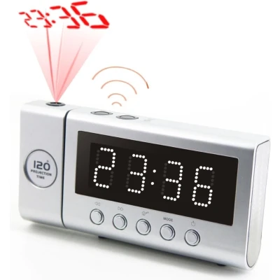 Afbeelding van Soundmaster FUR6100SI Radiogestuurde wekkerradio met projectie
