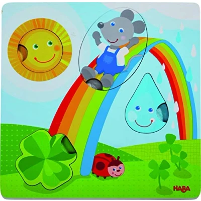 Afbeelding van HABA MAUS Puzzel voor kinderen, Maat: One Size, Multi coloured