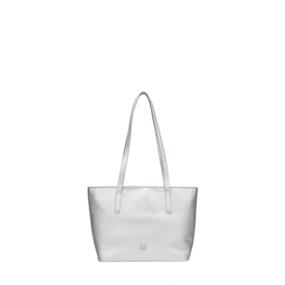 Afbeelding van GERRY WEBER Talk Different 1.0 Shopper MHZ Metallic Cold Zilverkleurig
