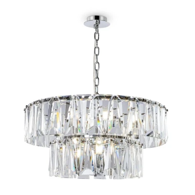 Afbeelding van Maytoni Hanglamp Puntes Chroom Ø 68 cm